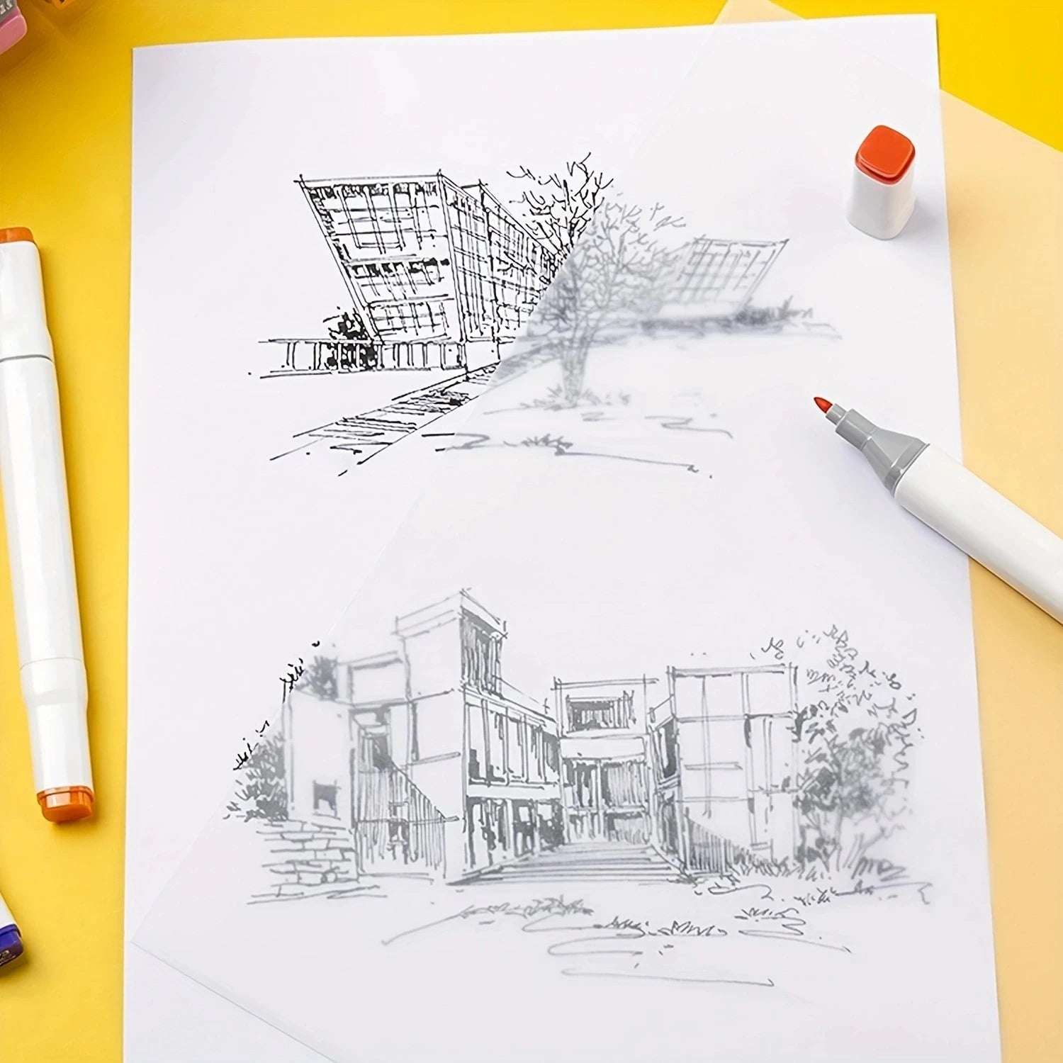 Tracing Paper Roll 12 in X 50 Yards White Trace Paper Translucent Clear Tracing Paper Drawing Patterns Sketching Crafts Supplies