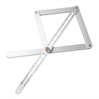 Aluminum Alloy Angle Protractor,Corner Angle Measuring Finder Tool,Protractor Angle Finder Woodworking Measuring Tool