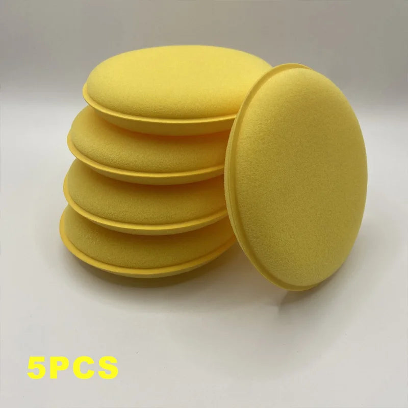 Car Detailing Tools Car Polishing and Waxing Sponges High-Density Foam Application Pads for Detailed Car Washing and Maintenance