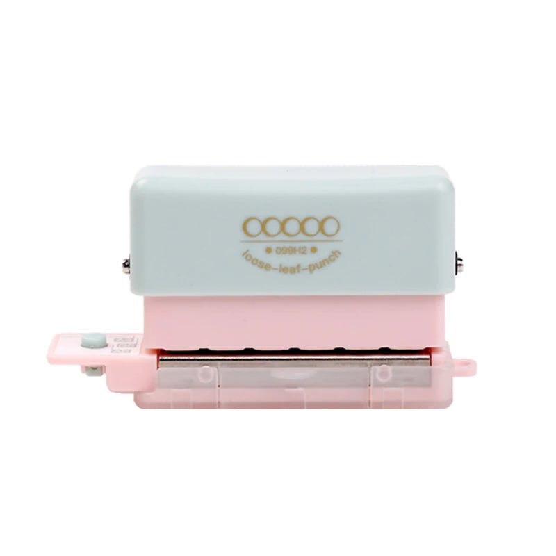 Mini 5 Holes Puncher A5 B5 A4 Loose Leaf Notebook Paper Puncher Tool Loose-leaf Binding Ring Student Office Stationery Supplies