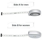 BMI Soft Body Measuring Tape 150cm Retractable PVC Ruler Meter Fitness Tools Measure Waist Lose Weight Fitness Women Men Gift