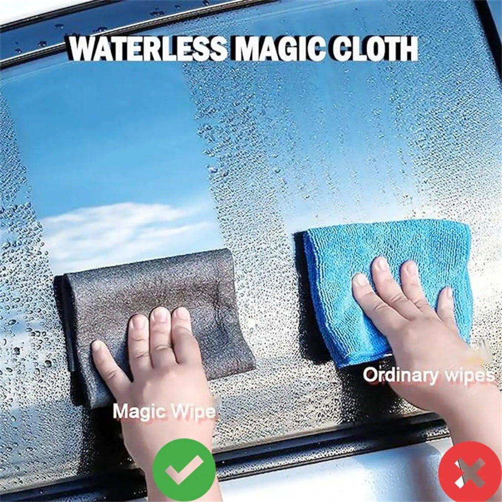 Thick Magic Cleaning Cloth,Stripe-Free Miracle Cleaning Cloth,Reusable Microfiber Cleaning Cloth,Mirror Glasses No-Scratch Cloth