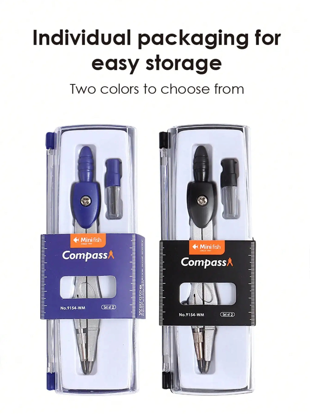 Precision Compasses with Replaceable Tips  Student Drawing and Mapping Tool Set  Suitable for Both Examination and Office Use