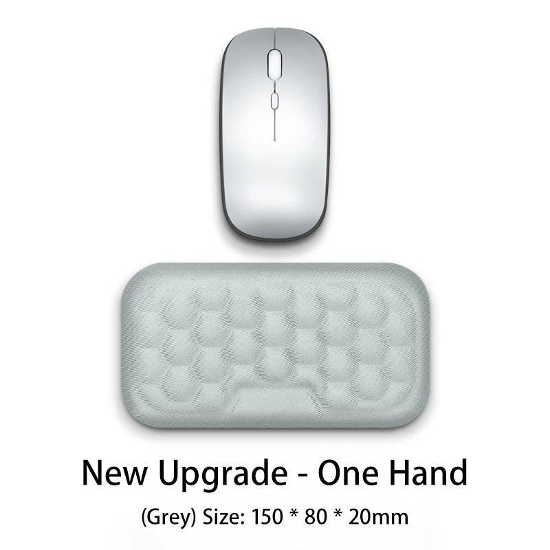Keyboard Mouse Wrist Protection Rest Pad Ergonomic Office Typing Relax Wrist Memory Foam Mouse Pad PC Computer Laptops Mouse Pad
