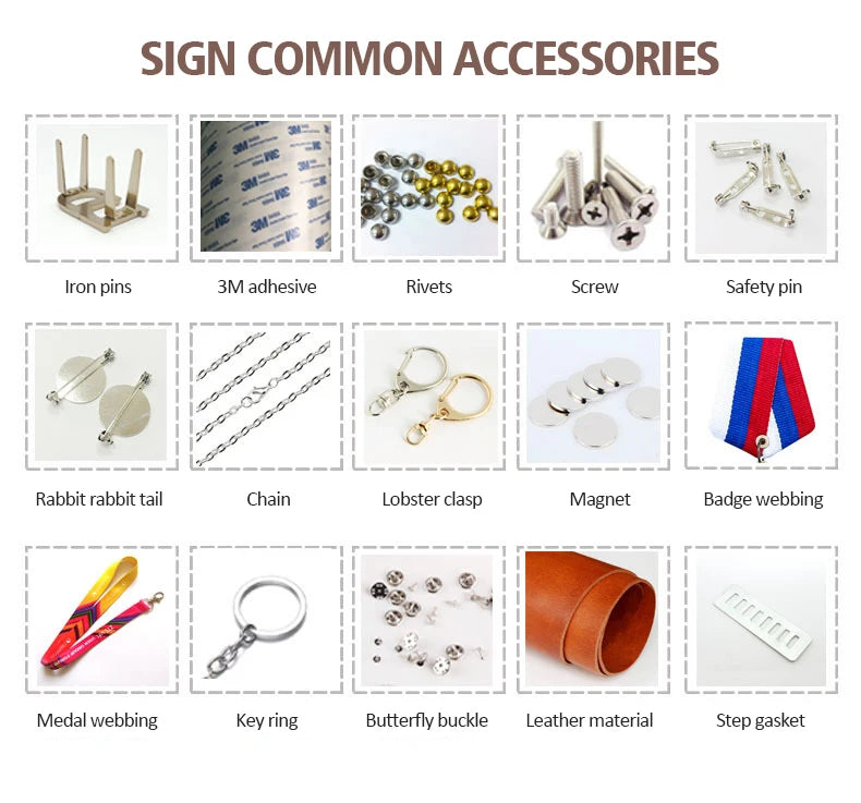 Custom Logo 3D Metal Letters Zinc Alloy Name Tag for Handbag Clothing Metal Labels Sew-On