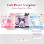 Cute Cartoon Pencil Sharpener Kawaii Skull Bow Design Manual Pencil Sharpener Portable School Office Stationery Women Teen Gift