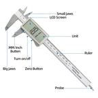 Plastic Caliper Pachometer Digital Caliper Electronic Ruler Vernier Digital Caliber Measuring Tool Digital Calibrator Micrometer