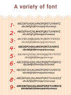 114 Waterproof Personalized White Label Custom Name Sticker Kindergarten Tag Children School Stationery Daily Necessities Labels