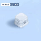 3/6/12PCS Portable Magnetic Cable Clips Cable Protector Desk Tidy Management Clips For Mouse Earphone Wire Organizer Cable Stand