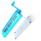 Reliable-Manual Strip Paper Shredder, Mini Hand-Cranked Paper Shredder, Ideal For Home And Office Use,Manual Strip Paper