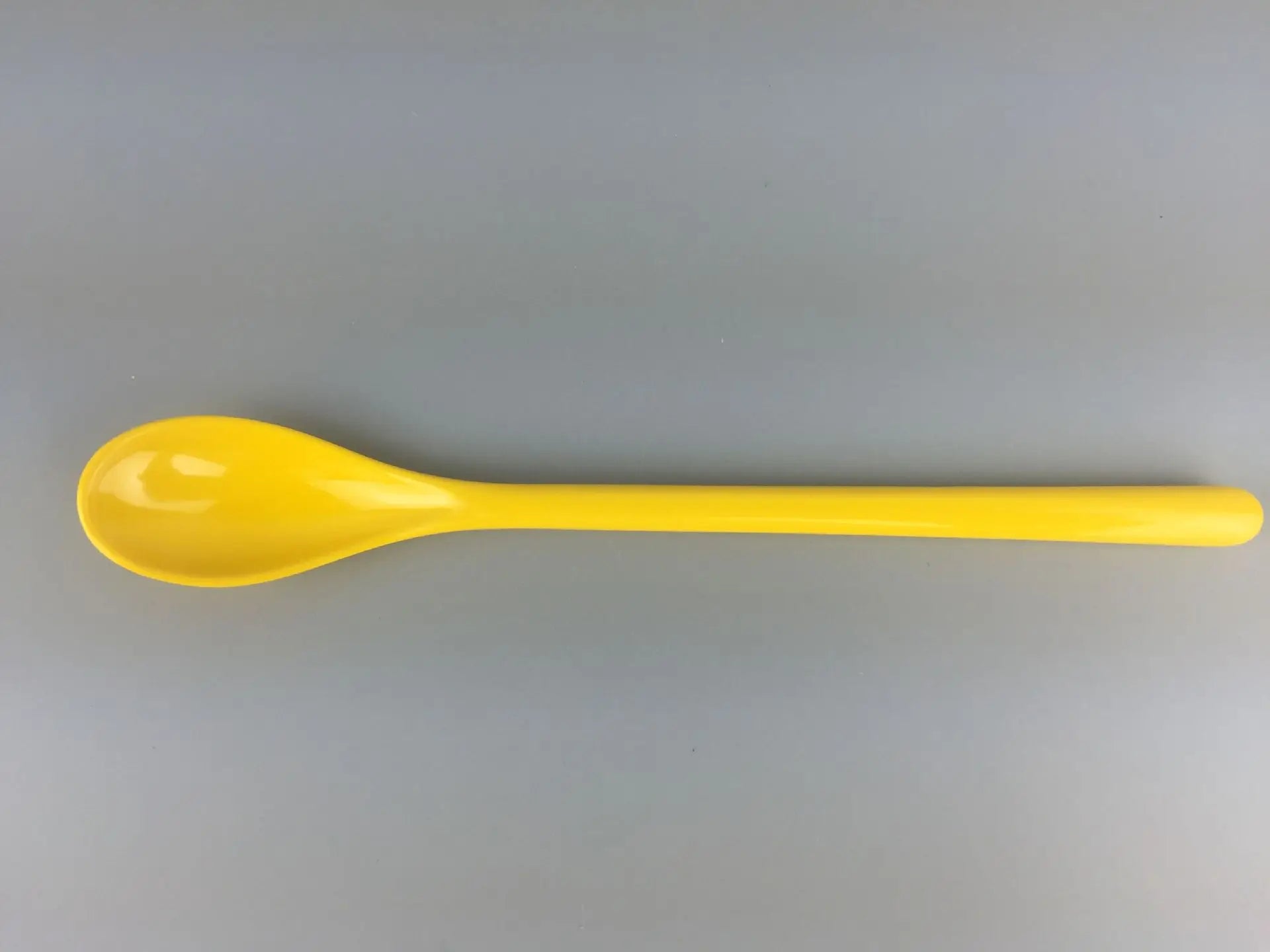 7pcs Candy Color Plastic Long Handle Dessert Spoons Dinner Tea Spoon Tableware Flatware Stirring Coffee Kitchen Scoops Soup