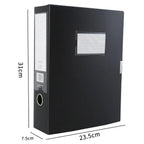 Thickened File Bag File Box Student Information Test Paper Storage A4 Extraction File Box