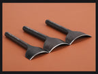 WUTA Basic 1pc Leather Corner Punch Cutter 1/4 Round Punches Arc-Shaped Cutting Dies DIY Strap Belt Wallet Leather Craft Tools