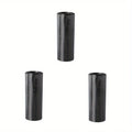 Mini Strong Trash Bags, Small Garbage Bags for Desktop Mini Trash Can, 60 Counts, Black, White