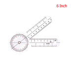 0- 360 Degree Goniometer Angle Medical Spinal Angle Ruler Angle Inclinometer Ruler Protractor Angle Finder Measuring Tools New