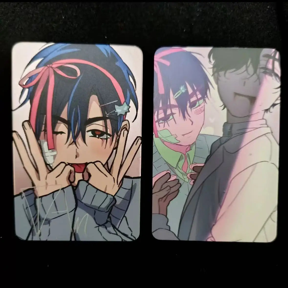 2Pcs/Set 2026 Alien Stage TV Anime Card Ivan Till Cosplay Rounded Corners LOMO Card Postcard Christmas Gifts Girls