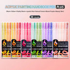 Languo 6/24/36/54/72/90 colors Acrylic Painting Handbook Pens Multi-Color Gel Pen Student Neutral Pen Writing Marker Stationery