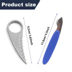 Courier Opening Knife Multifunctional Portable Courier Unboxing Knives 3D-Printed Box Cutter for Package Envelope