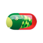1Pc Faber Castell Double Hole Pencil Sharpener with Eraser Ladybug / Fish / Eagle Cute Stationery Back To School