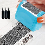 Leakproof Identity Theft Protection Roller Stamp Roller Stamp Portable Identity Stamp Roller Ink Refill Hide ID