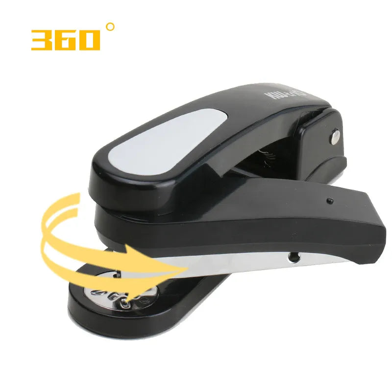 360 Rotation Heavy Duty Stapler Use 24/6 Staples Effortless Long Stapler School Paper Stapler Office Bookbinding Supplies