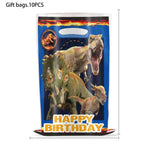 Jurassic Dinosaur Party Dinosaur Fossil Disposable Tableware Plate Cup Napkins Dinosaur Theme Birthday Party Decor Supplies