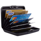 KISMIS RFID Metal Wallet and Business ID Credit Card Women Men Business ID Credit Card,Protector Wallet Card Holder Package Box