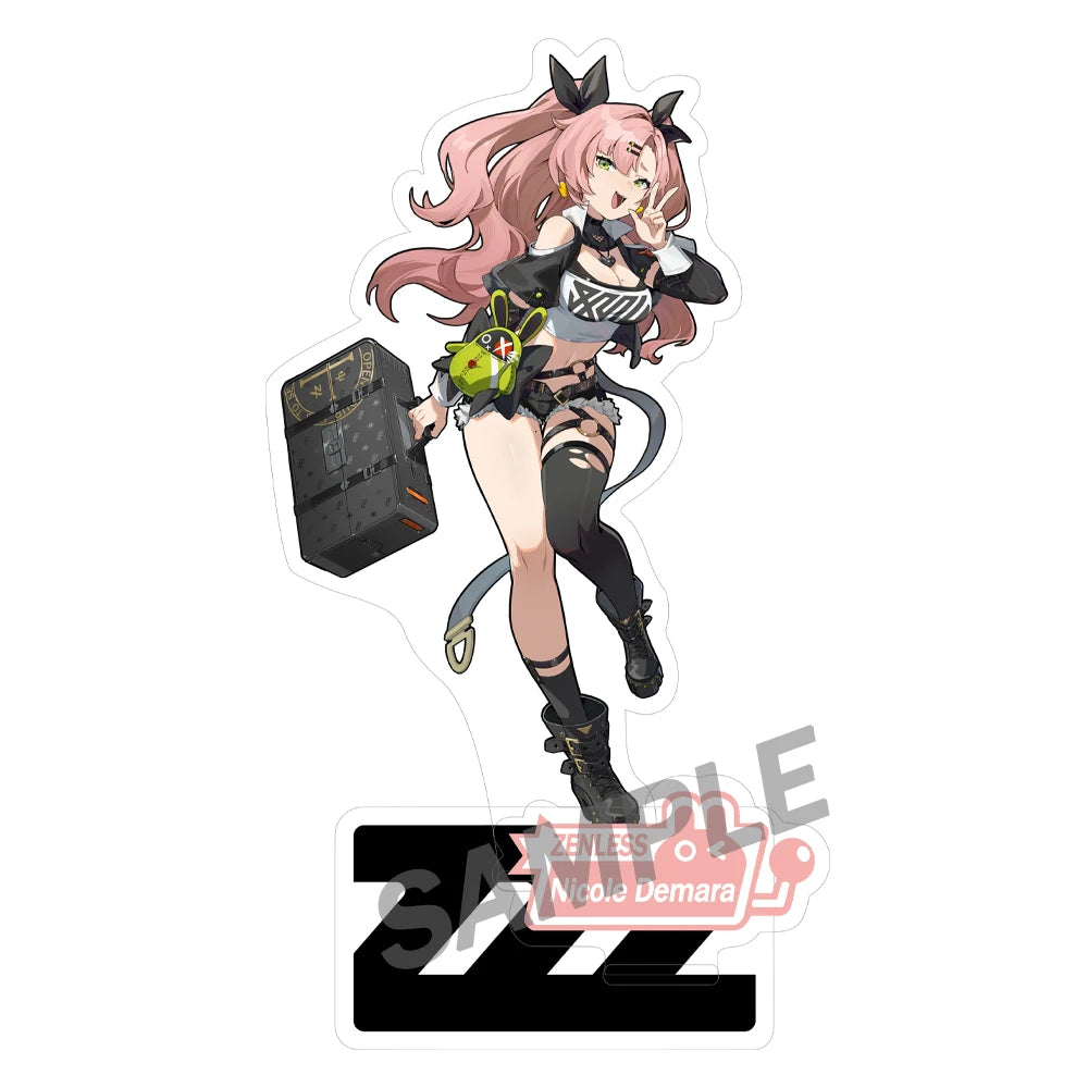 Game Zenless Zone Zero Ye Shun­guang Dialyn Hoshimi Miyabi Anime Acrylic Stand Model Plate Keychain Desk Decor Collection gift