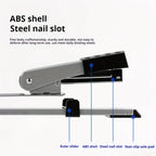1 pcs Long Arm Manual Stapler Random Color, Ideal for Document Binding, Durable Design, Perfect for Daily Tasks