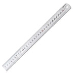 15cm/20cm/30cm/40cm/50/60cm Metal Ruler Stainless Steel Straight Ruler Measuring Ruler Precision Double Sided Measure Ruler Tool