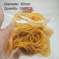‌Multi-Purpose Elastic Rubber Bands,15-60mm Diameter Rubber Bands Sturdy Stationery Fasteners for Paper, Files & Household Items