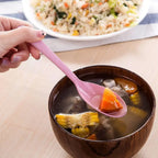 Plastic Bar Kitchen Tools Pudding Dessert Cake Party Wheat Straw Spoon Spoon Rice Scoop Scoop