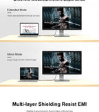 QGEEM HDMI-Compatible Cable HDMI to HDMI 2.0 Cable 4K for Xiaomi Projector Nintend Switch PS4 Television TVBox xbox Cable HDMI