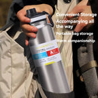 600/800/1000ML Sport Vacuum Flask Stainless Steel Thermal Water Bottle Car Insulated Cup Keeps Cold and Heat Travel Thermal Mug
