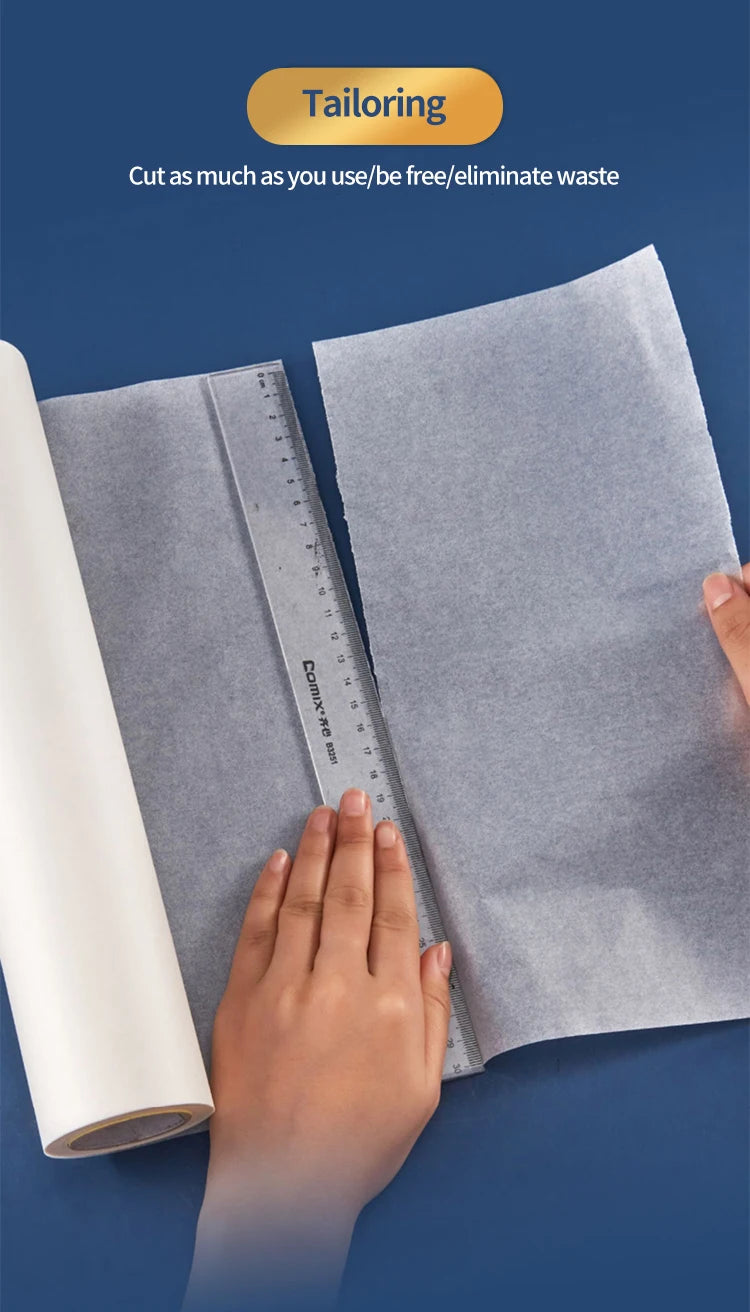 AngelMark Tracing Paper Roll High Transparent Draft Rotring Drawing Paper Sketch Copy Paper Pattern Painting Paper for Sewing