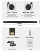 Led Monitor Light Bar Computer Lamps Reading Light Screen Hanging Desk Light Stepless Dimming Monitor For Bedroom Study Room
