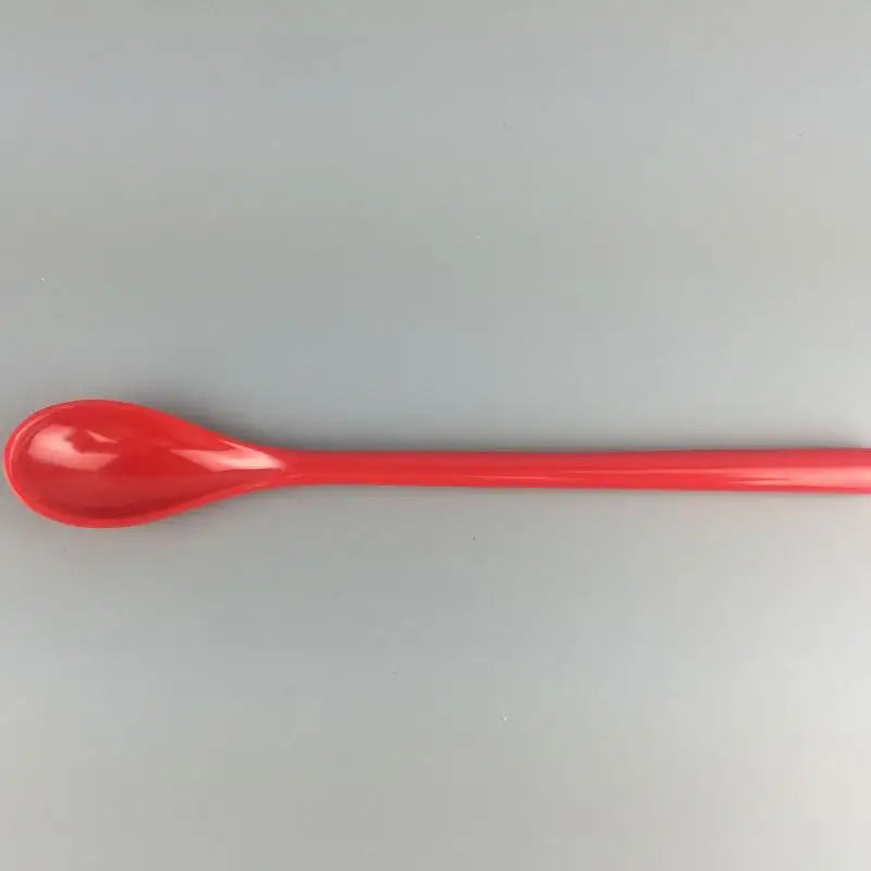 Candy Color Plastic Long Handle Spoons Multi-use For Dessert Tea Coffee Soup Kitchen Tableware Flatware