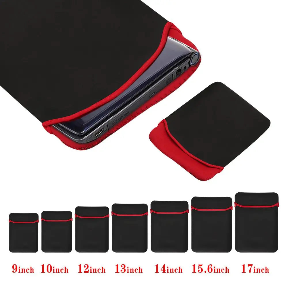 9"-17" Ultra Slim Laptop Bag Full Protective iPad Macbook Sleeve Case Pouch for Apple Dell Lenovo ASUS Xiaomi Notebook Computer