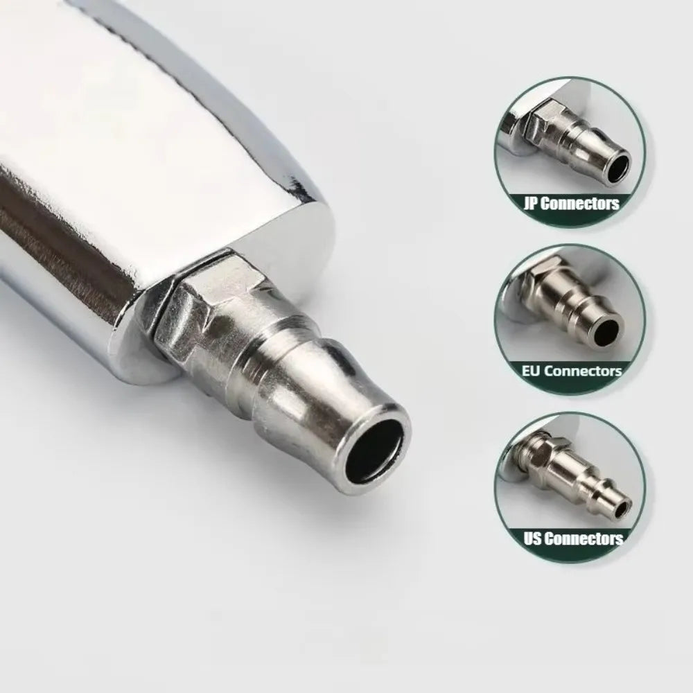 Multi-Function High Pressure Pneumatic Cleaning Gun Portable Air Compressor Dust Blower Auto Interior Detailing Maintenance Tool