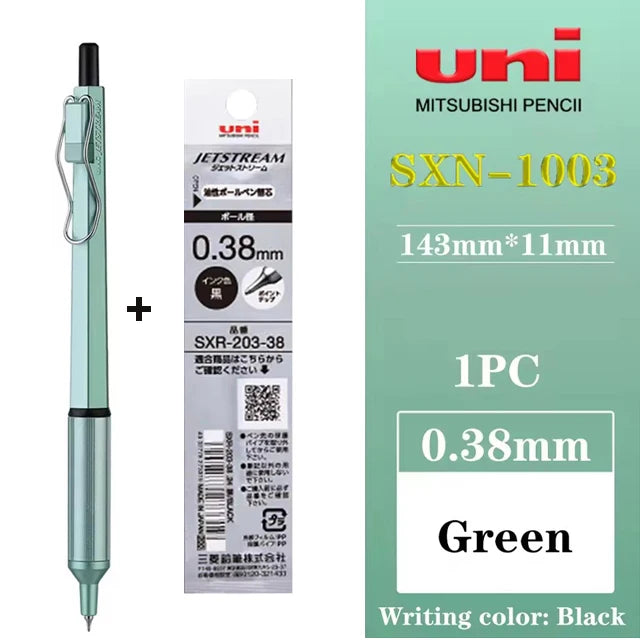 Uni SXN-1003 JETSTREAM EDGE Ballpoint Pens Ultra-fine Luxury Men's Pen, Small-word Annotations Fine Writing Japanese Stationery