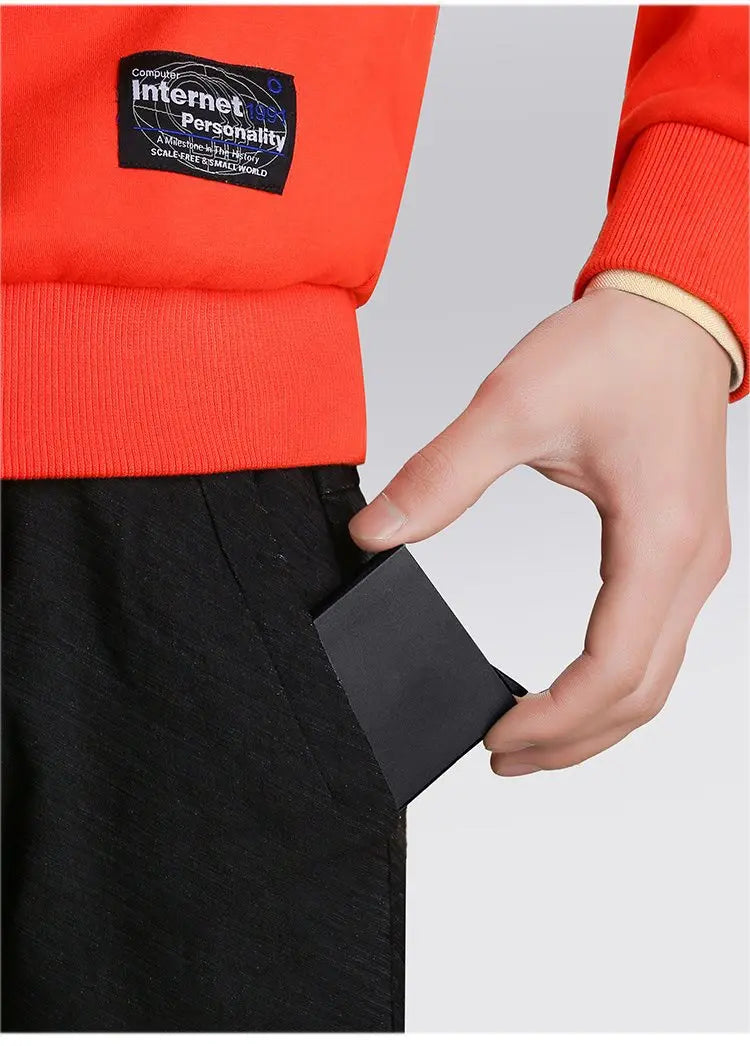 Anti Rfid Blocking Protected Magic Men ID Credit Card Holder Wallet Men Women Metal Business Bank CreditCard Cardholder Case