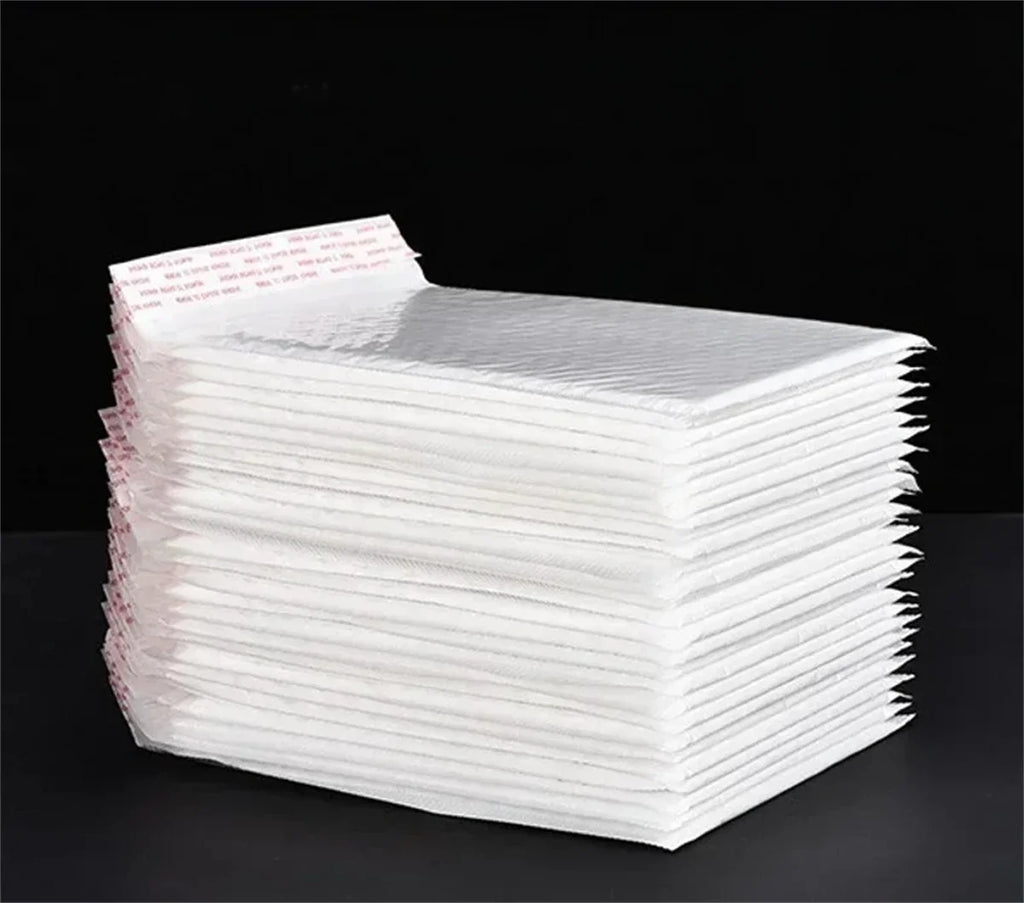 11/15/23cm White Bubble Envelopes Convenient Thicken Waterproof Shockproof Bubble Mailers Envelope Bags Self Seal Packing Bag