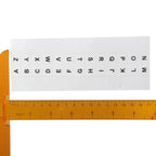 New A-Z Sticky Tabs Alphabet Self-Adhesive Index Tabs White 208PCS Page Markers Dictionary Book Tabs for Dictionary Notebooks