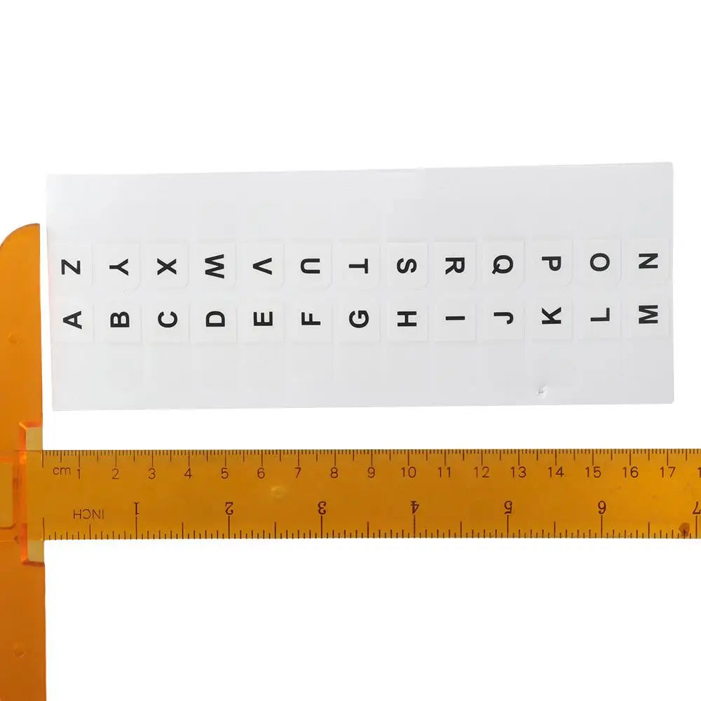 New A-Z Sticky Tabs Alphabet Self-Adhesive Index Tabs White 208PCS Page Markers Dictionary Book Tabs for Dictionary Notebooks