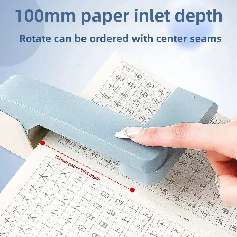 1-Piece 360° Rotatable Heavy Duty Stapler with Staple Remover: Large Capacity & Strong Clutch for Home and Office Use