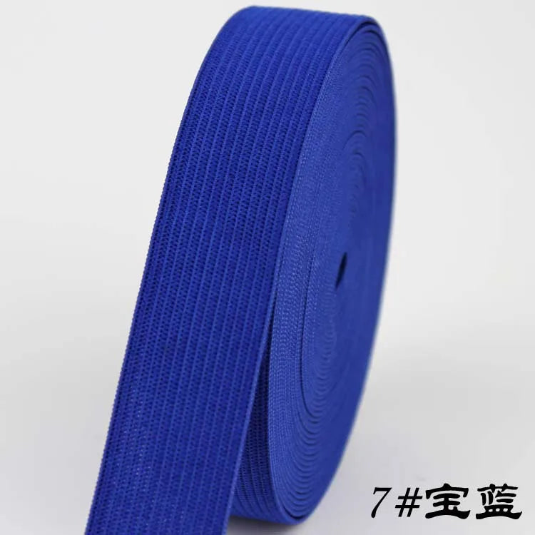 1/2/5Meters Color Elastic Band High Elasticity Rubber Band Sewing Craft For Home  Lace Decoration Clothing Accessories
