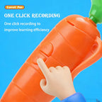 1/3/6pcs Zootopia Carrot Voice Recorder Pen Cartoon Kids Ballpoint Pen That Can Be Recorded Creative Multi Functional Pens Gift