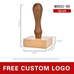 Personalized Stamp Custom Wooden Stamp Weddding Seal Stamp Logo For Invitation Stationery Custom Name Business Wedding Branding