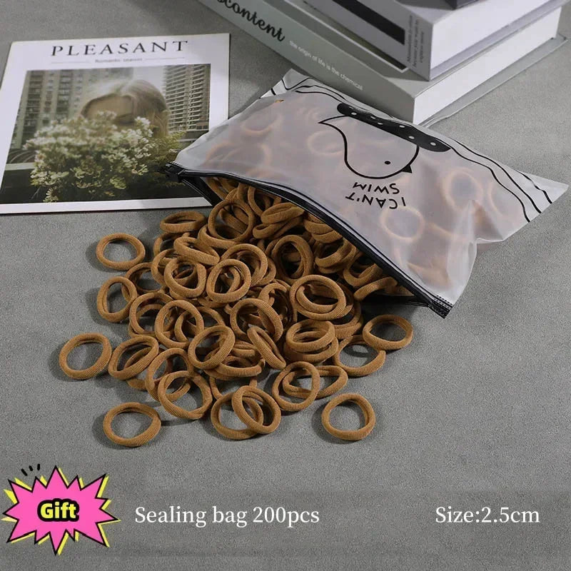 Gift Bag Hair Accessories Girls Bands Kids Rubber Elastique Cheveux Fille Cute Band Elastiques Baby Bandas Headbands Haargummi