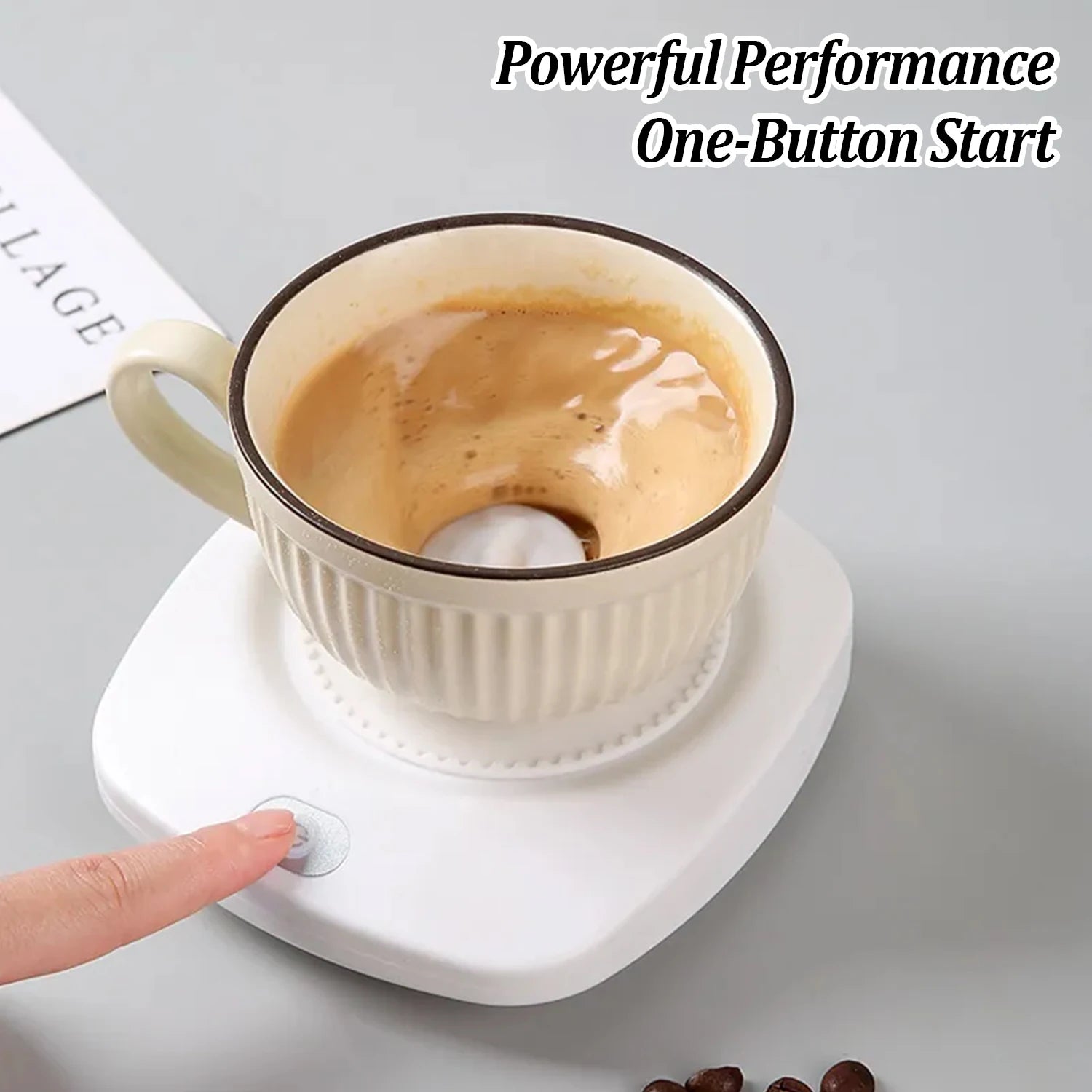 OANKR Maglev Coffee Stirring Creactive Technology Magnetic Mixer, Coffee, Drinks,Electric Stirring Tool,Kitchen Bar Accessories